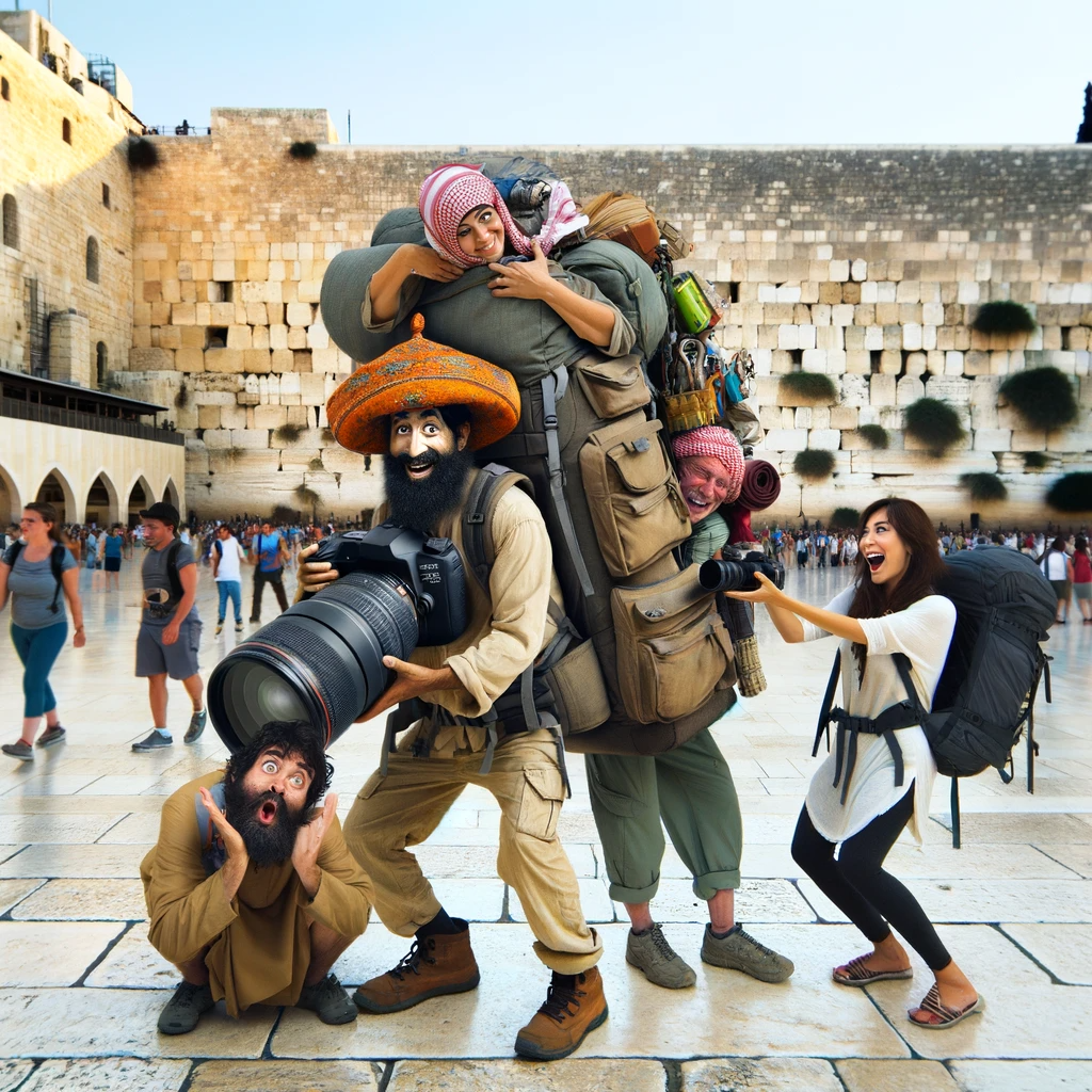 Backpacking in Israel